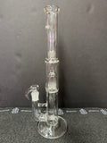 Sovereignty MGD Stemline 16mm 3-Cut 360 to Mini Grid Dome w/Splash Guard 38mm Neck (Clear)