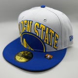 **12/01 Sale** GS Warriors (Gray/Blue) “Big Crop” Logo NE Fitted