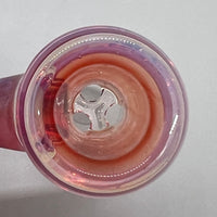 Shamby Glass 14mm Slide #01 (Purple Rainbow)