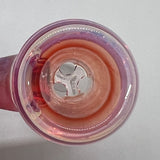 Shamby Glass 14mm Slide #01 (Purple Rainbow)
