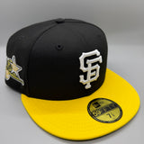 SF Giants NE Fitted (Black/White/Yellow) w/ ‘61 ASG Side Patch