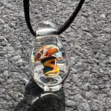 Oopazi Jellyfish Glass Pendant #16