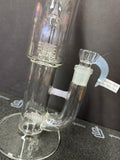 Sovereignty MA Stemline 16mm 6-Cut UpGrid to Mini Grid Dome with Bent Neck (Translucent Hydro Over White Satin)