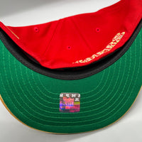 SF 49ers “Saloon” (Red/Gold) NE Fitted w/ SB XXIV Side Patch