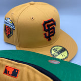 SF Giants NE Fitted (PanamaTan/Black/Orange) w/ 2010 WSC SP