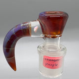 Jarred Bennett Glass 18mm Slide #41 (Amber Purple)