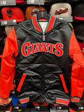 SF Giants M&N Reversible Satin Jacket