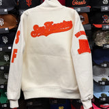 *Sale* SF Giants ProStandard Cream/Orange Letterman Jacket