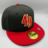 SF 49ers “Deceptor” (Black/Red) NE Fitted