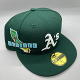 Holiday Sale Oakland Athletics NE Fitted (Stateview)