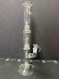 Sovereignty Fixed 4 Gridded to Mini Grid Dome with Splash Guard 44mm Neck (Clear)
