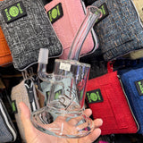 *Sale 12/06* Pulse Glass 9” Double Cirq w/18mm Male Joint