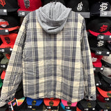 *Sale* SF 49ers “Plaid” Zip/Button Hoodie