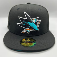 SJ Sharks (Black/Turquiose) NE Fitted