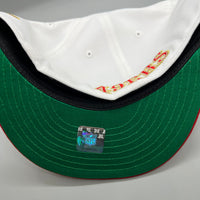 SF 49ers “Saloon” (White/Red) NE Fitted w/ SB XXIV Side Patch