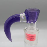 Jarred Bennett Glass 18mm Slide #40 (Purple Lollipop)