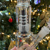 Holiday Sale (Dec 17th) M&M Tech Glass 13” Hybrid Beaker w/Chandelier Perq