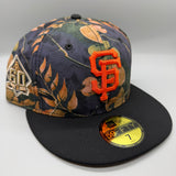 SF Giants “Leaves” w/ 60th Anniv. NE Fitted