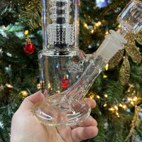 Holiday Sale (Dec 17th) M&M Tech Glass 13” Hybrid Beaker w/Chandelier Perq