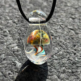 Oopazi Jellyfish Glass Pendant #07