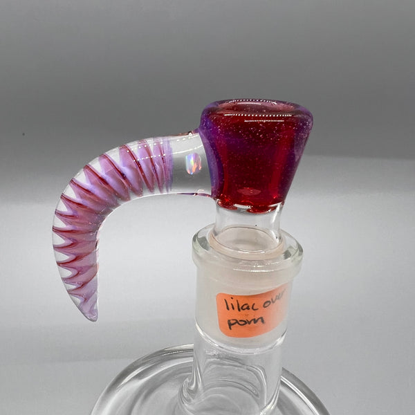 Jarred Bennett Glass 18mm Slide #39 (Lilac Over Pomegranate)