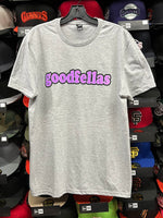 Goodfellas SF “Script” T-shirt (LtGray/Purple/Black)