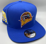 GS Warriors NE 9Fifty “A-Frame” Flat Snapback w/50th Anniv SP