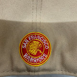 SF Warriors HWC Primary Logo ‘62-68 (Camel / Red / AGold) NE Fitted