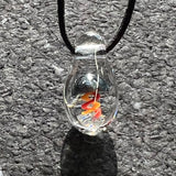 Oopazi Jellyfish Glass Pendant #03