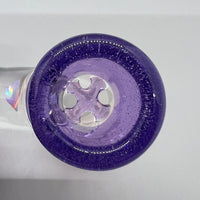 Jarred Bennett Glass 18mm Slide #40 (Purple Lollipop)
