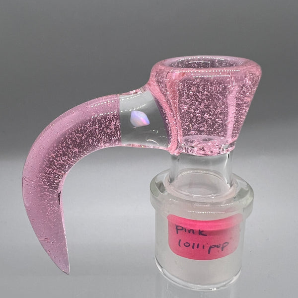Jarred Bennett Glass 18mm Slide #33 (Pink Lollipop)