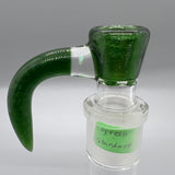 Jarred Bennett Glass 18mm Slide #03 (Green Stardust)