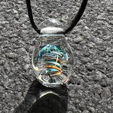 Oopazi Jellyfish Glass Pendant #11