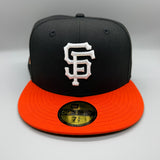 SF Giants NE Fitted (Black/White/Orange) w/ ‘14 WSC Side Patch