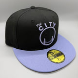 SF Warriors “The City” (Black/Lavender) NE Fitted