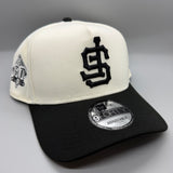 SF Giants “Upside-Down” (Chrome/Black) 9Forty A-Frame NE Snapback