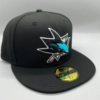 SJ Sharks (Black/Turquiose) NE Fitted