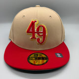 SF 49ers “Deceptor” (Camel/Red) NE Fitted