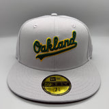 Oakland Athletics “City-Script” (Gray/Team) NE Fitted