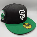 SF Giants NE Fitted (Black/White/Green) w/ ‘12 WSC Side Patch