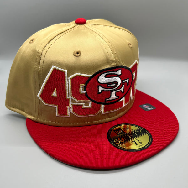 SF 49ers “Satin” (Gold/Red) NE Fitted