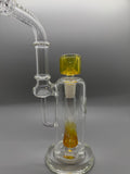 *Sale 12/01* M&M Tech Glass 10” Fumed Bubbler