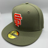 SF Giants (Olive/Orange/White) NE Fitted w/ 2012 WSC Side Patch
