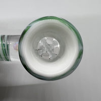Jarred Bennett Glass 18mm Slide #07 (Exp Green Over White)