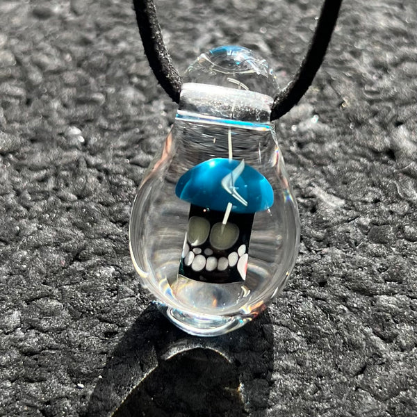 Oopazi Jellyfish Glass Pendant #14