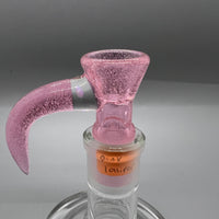 Jarred Bennett Glass Fullyworked 18mm Slide #03 (Pink Lollipop)