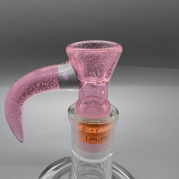 Jarred Bennett Glass Fullyworked 18mm Slide #03 (Pink Lollipop)