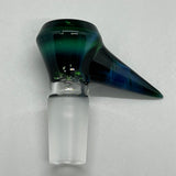 Shamby Glass 14mm Slide #07 (Green Money)
