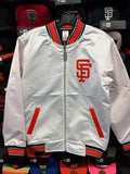 SF Giants M&N Reversible Satin Jacket