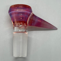 Shamby Glass 14mm Slide #01 (Purple Rainbow)